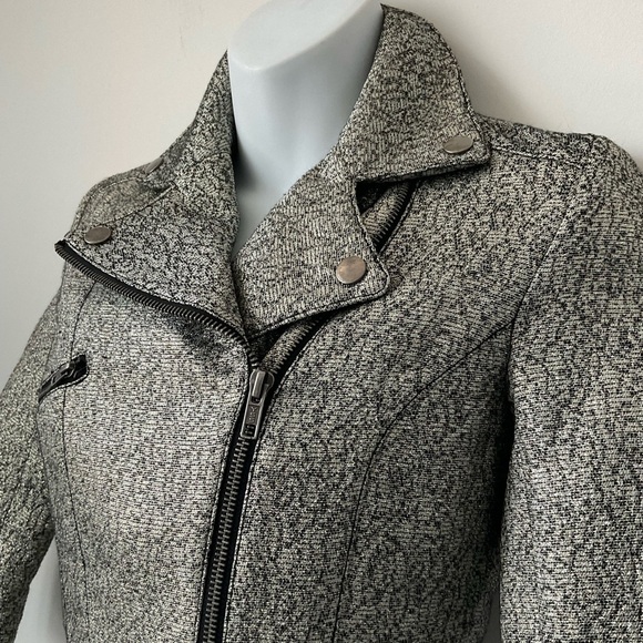 ASOS Petite Metallic  Blazer Zipper Blazer with front zip pockets - Picture 10 of 12